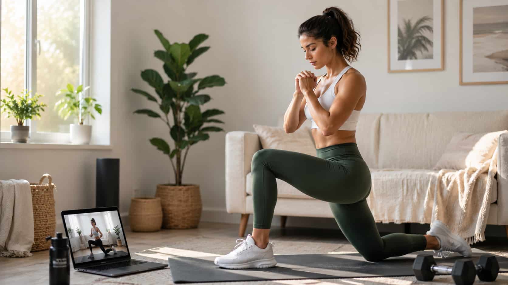 10 Easy Workout Routines for Beginners at Home